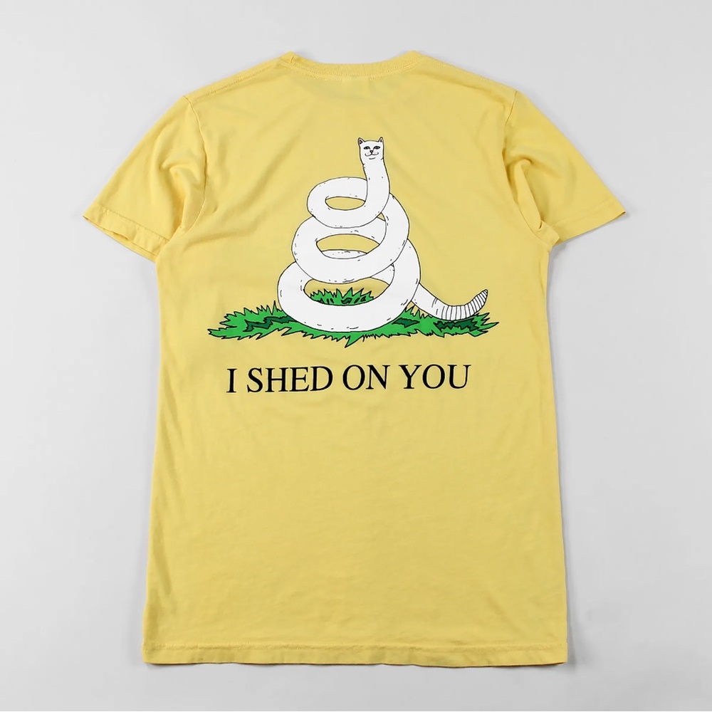Ripndip Shed On You T Shirt Lemon Size Medium